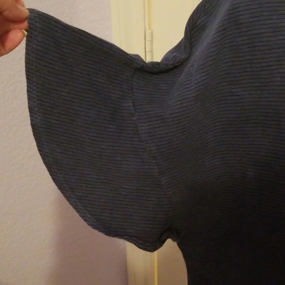Lucky Brand Crop Top Shirt Side Ties L - Picture 4 of 8